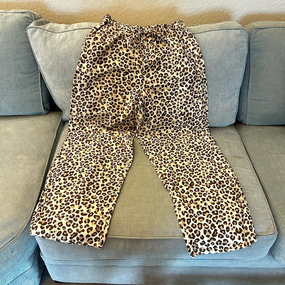 Morgan Taylor Leopard Print Pants